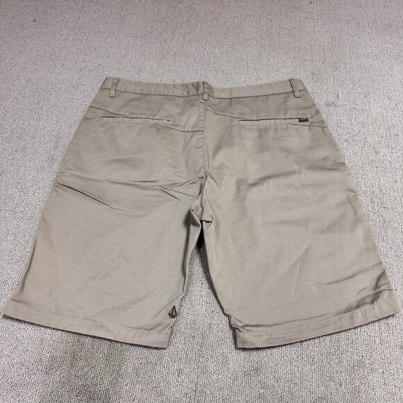 Volcom Shorts Beige Pockets Men’s Size 38 - Picture 9 of 11